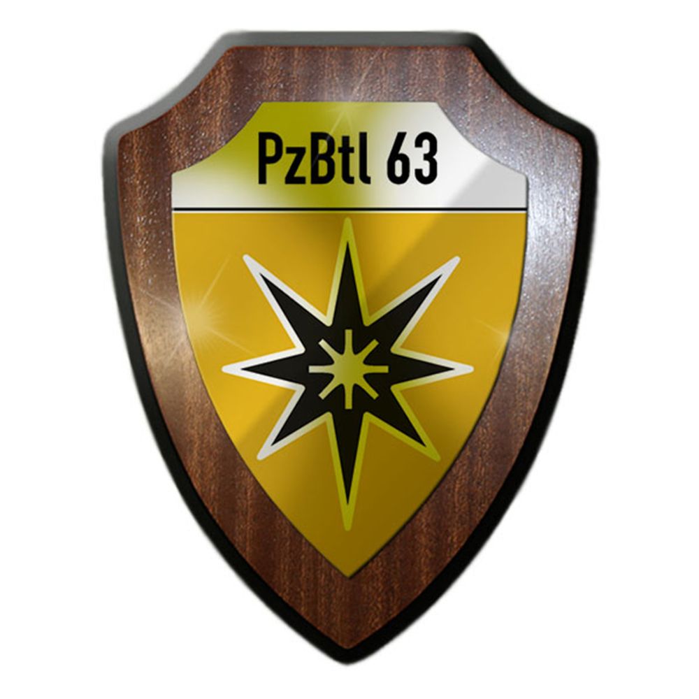 Wappenschild - PzBtl 63 Panzerbataillon Panzer Bataillon 63 #13329 