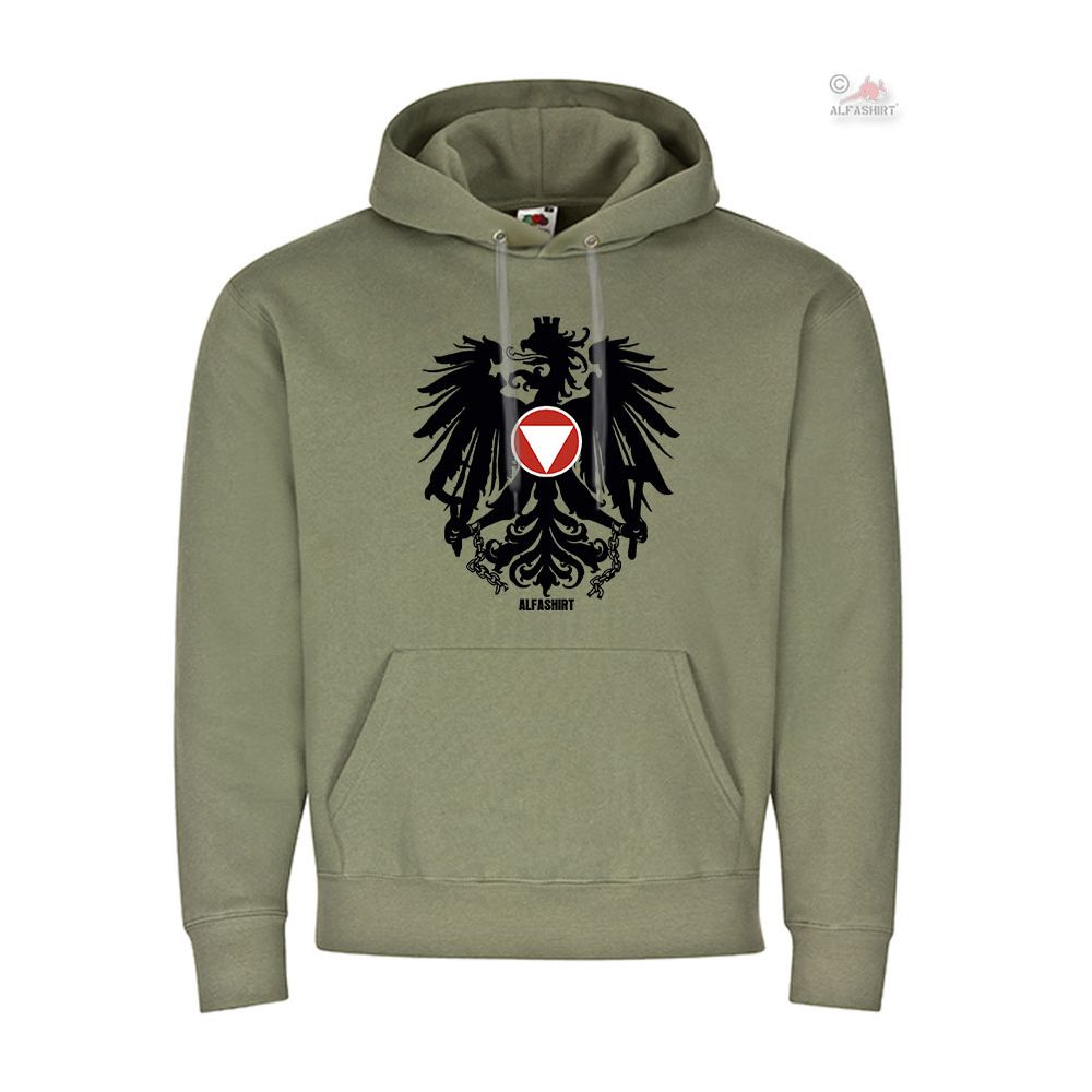 Bundesheer Österreich Adler JaKdo Wappen Abzeichen Alpen Hoodie #19755