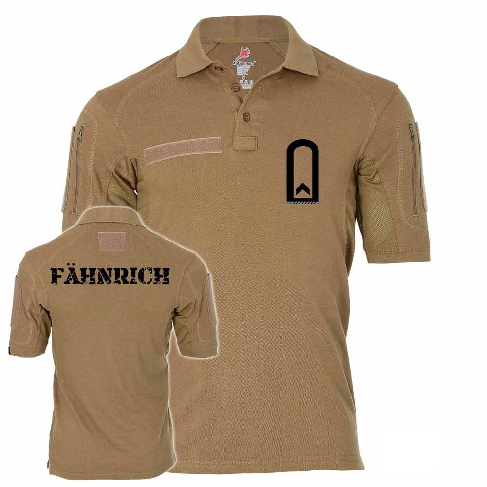 Tactical Poloshirt Alfa - Fähnrich Dienstgrad Bundeswehr Abzeichen #19105