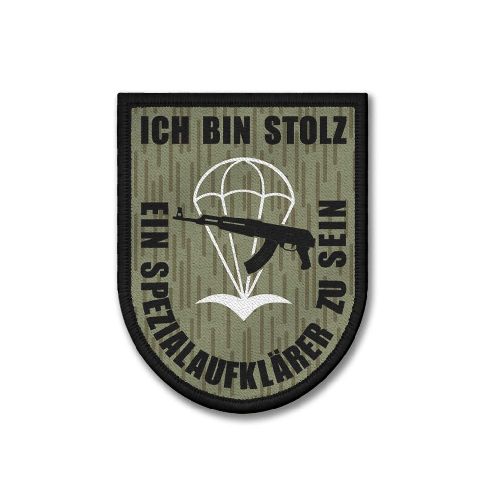 Patch 9x7cm NVA DDR Ich bin Stolz ein Panzeraufklärer zu sein #47270