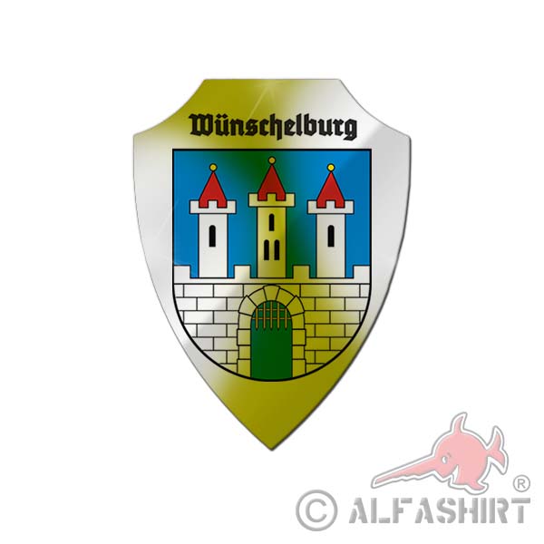 Aluschild Wünschelburg Polen Schlesien Niederschlesien Heimat Radków #25623