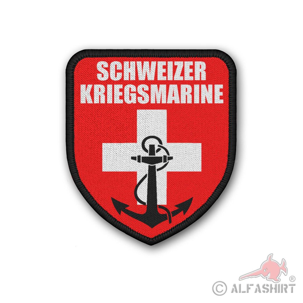 Patch Schweizer Kriegsmarine Armee Marine Abzeichen Aufnäher Schweiz#37173