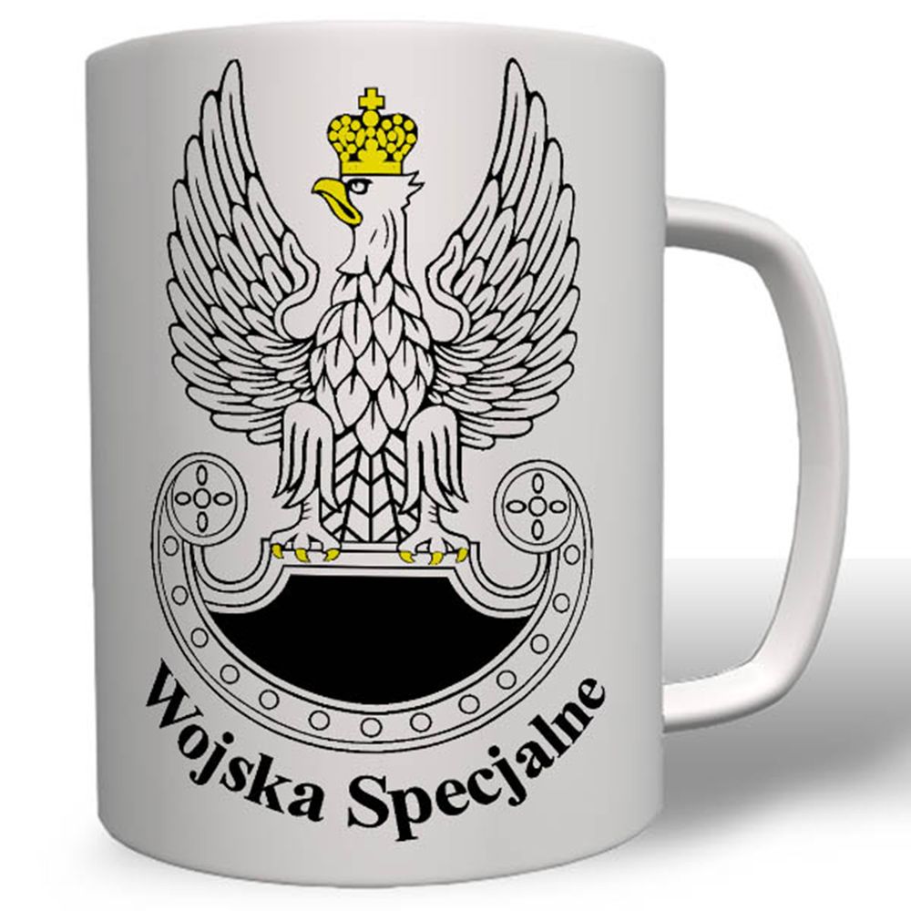 POL Wojska Specjalne Special Badge Emblem Poland Polska Cup # 16671