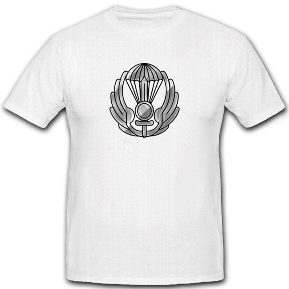 Silbernes Italienisches Fallschirmjäger Barettabzeichen - T Shirt #6725