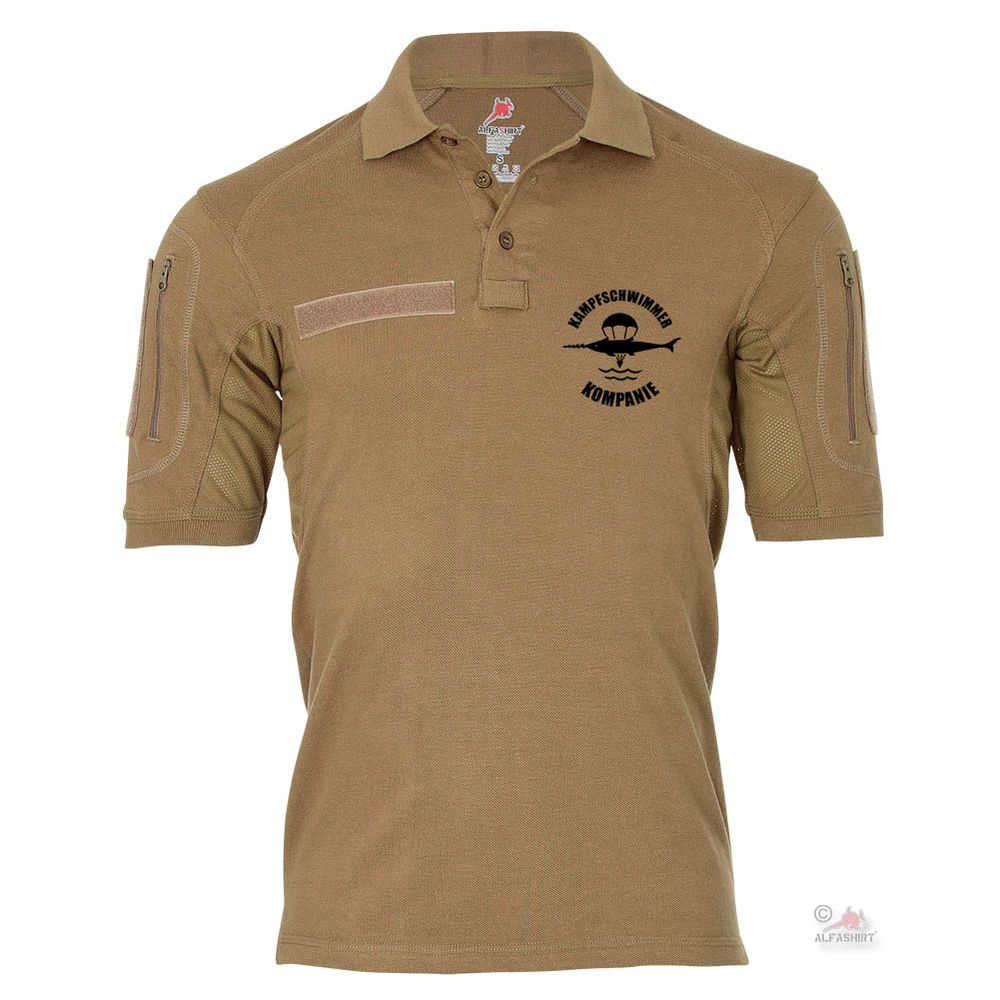 Tactical Poloshirt Alfa - Kampfschwimmer Kompanie Marine Elite Schwimmer #18990