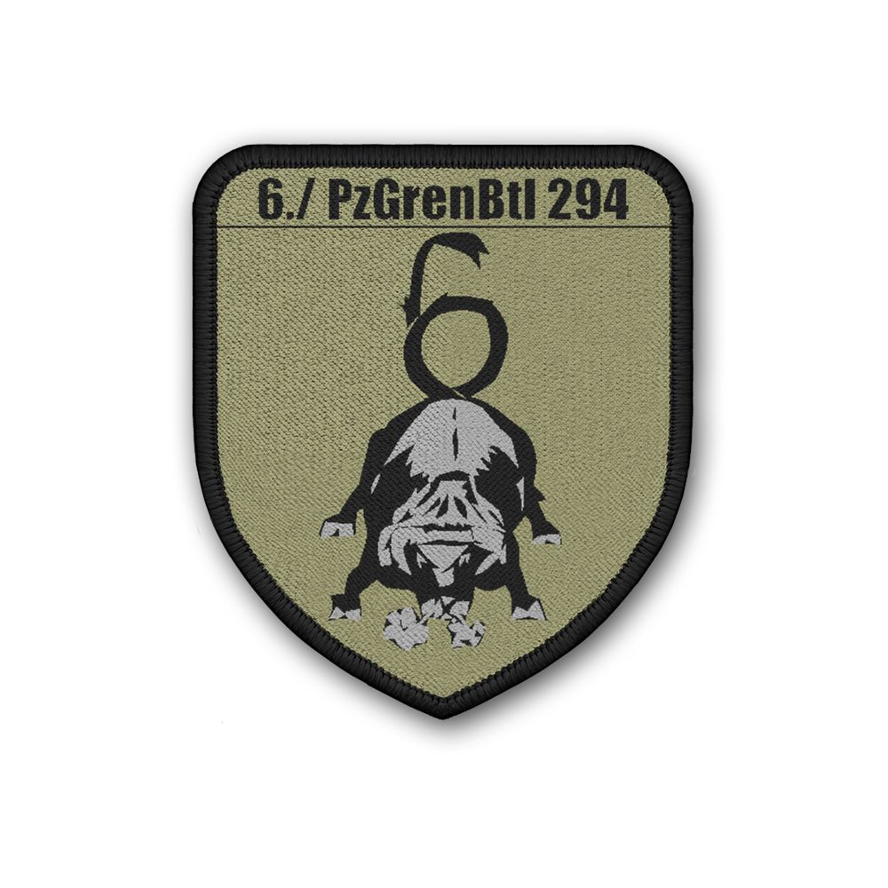 Patch 6 PzGrenBtl 294 Tarn Panzergrenadierbataillon Bundeswehr #24653