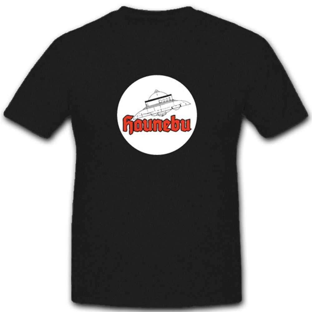 Haunebu Logo Militär Ufo Prototyp Flugscheibe - T Shirt #4518