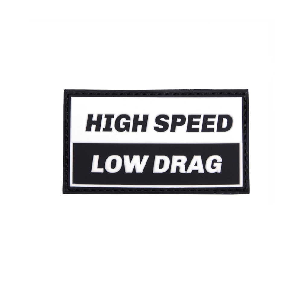 3D Rubber High Speed Low Drag Patch Rennsport Racing Auto Cars 4  x 7 cm#26974