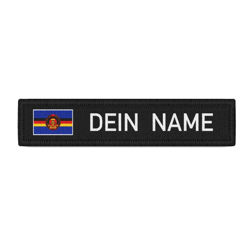 Black patch of the GDR People's Navy auxiliary ships flag with your name #47793