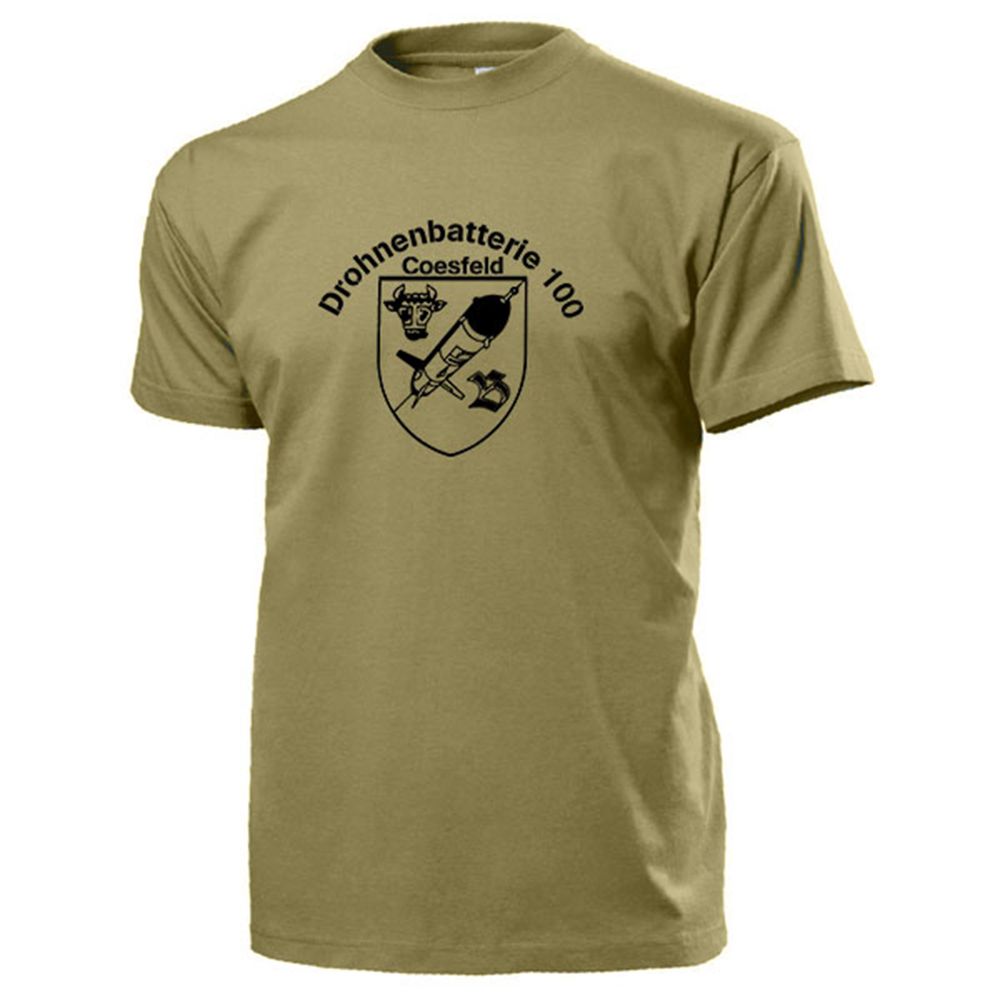 Drohnenbatterie 100 Bundeswehr Wappen Abzeichen Emblem DroBattr - T Shirt #13728