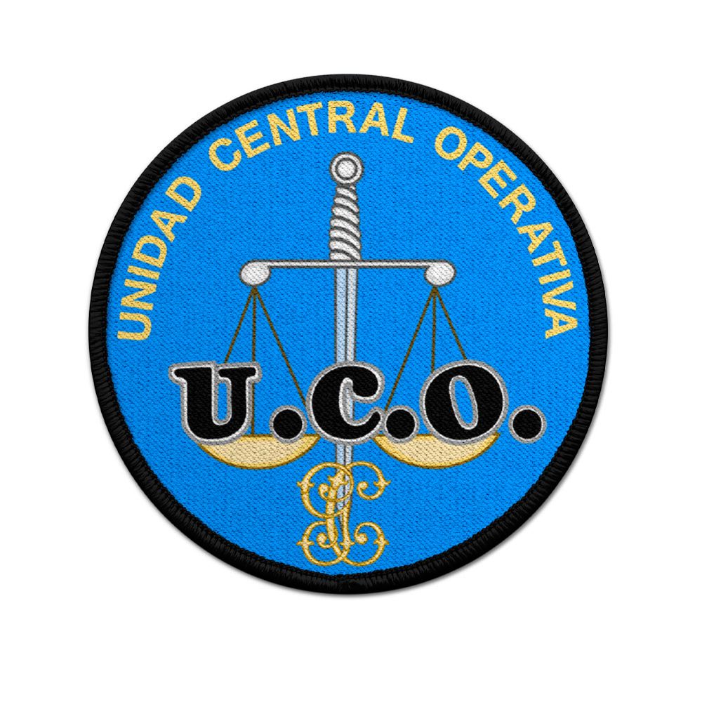 Patch Guardia Civil UCO Unidad Central Operativa Spain Coat of Arms Badge #46374