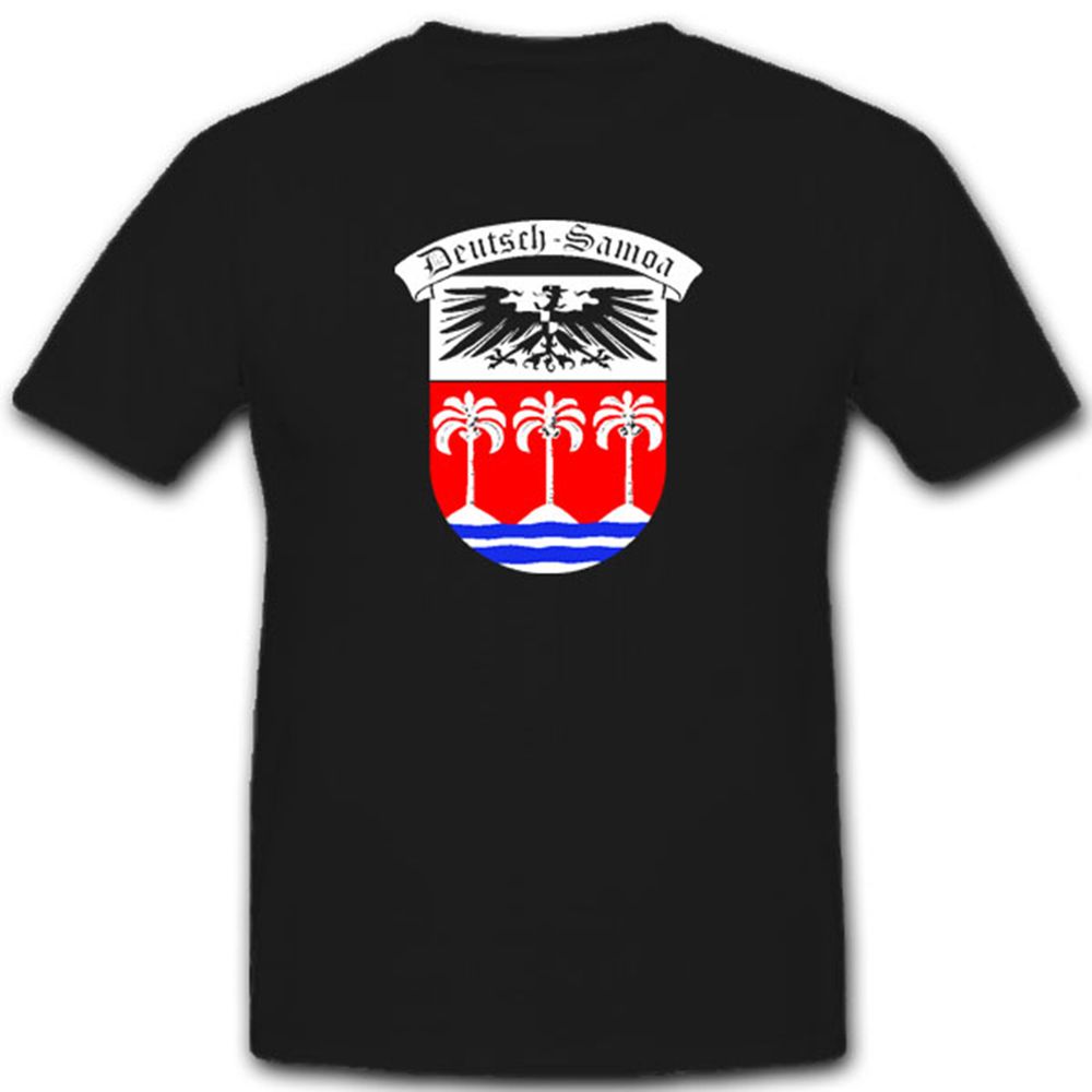 Deutsch-Samoa Deutschland Kolonie Wappen Südsee Preußen - T Shirt #7542 