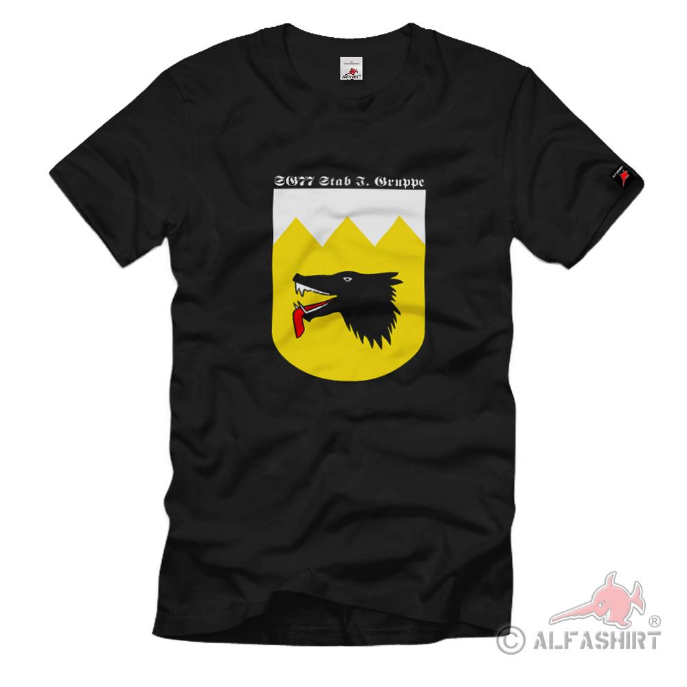Sturzkampfgeschwader 77 Luftwaffe WK Stab I SG77 Military Crest T Shirt # 2283
