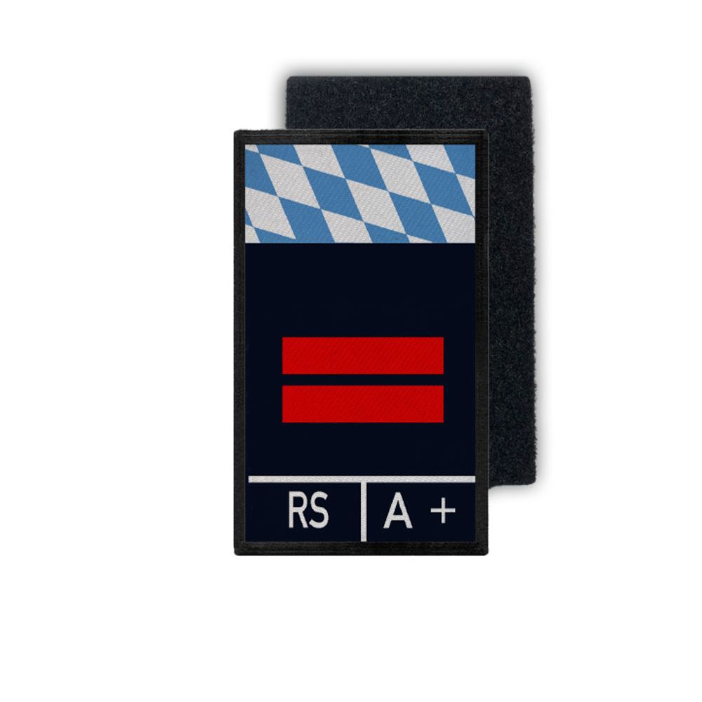 Rank Patch Feuerwehr Oberfeuerwehrmann RS Bayern A+ OFM Feuer 9,8x6cm #31987