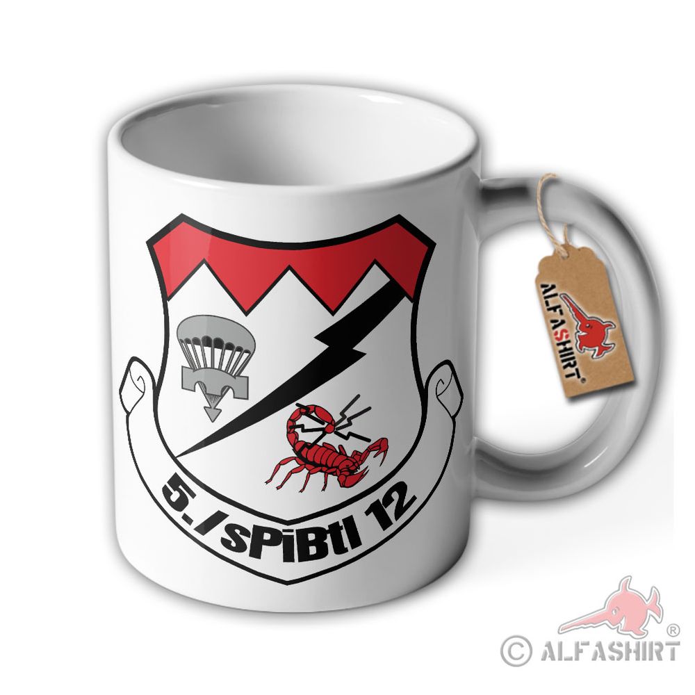 Tasse 5-sPiBtl 12 schweres Pionierbataillon Kompanie Bundeswehr #36529