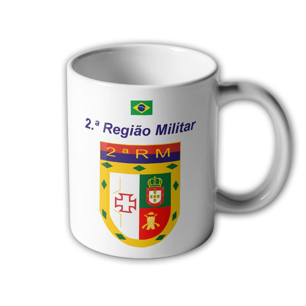 2ª Regiao Militar Brasilien RM das Bandeiras Sao Paulo Tasse #33403