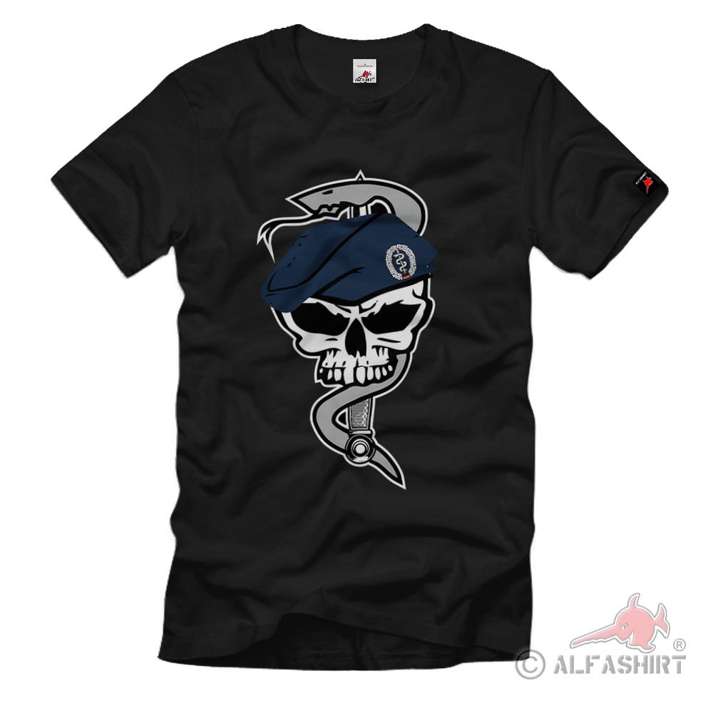 Medical Regiment Skull Beret Badge Dagger Medic Army T-Shirt #40641
