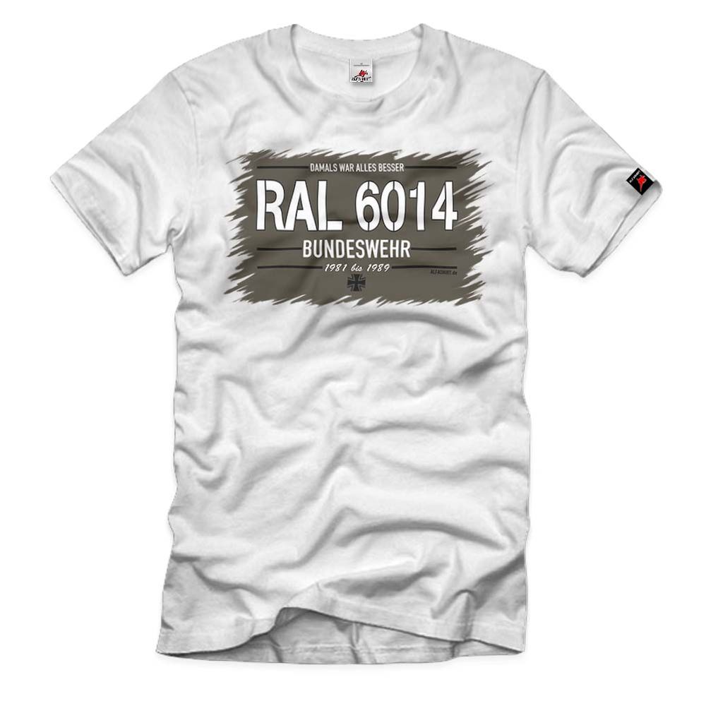 RAL 6014 Service Personalized BW Bundeswehr color color T-shirt # 34641
