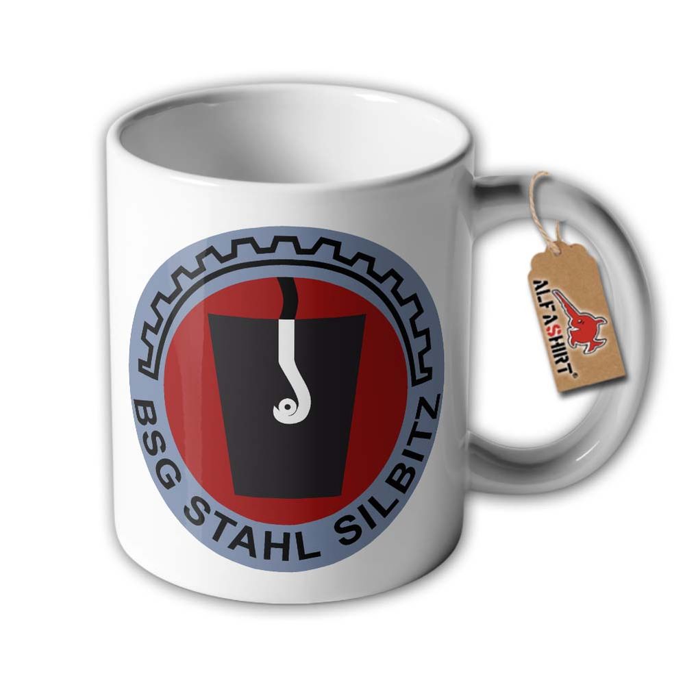 DDR BSG Stahl Silbitz Betriebssportgemeinschaft Fussball Stadion Tasse #33351