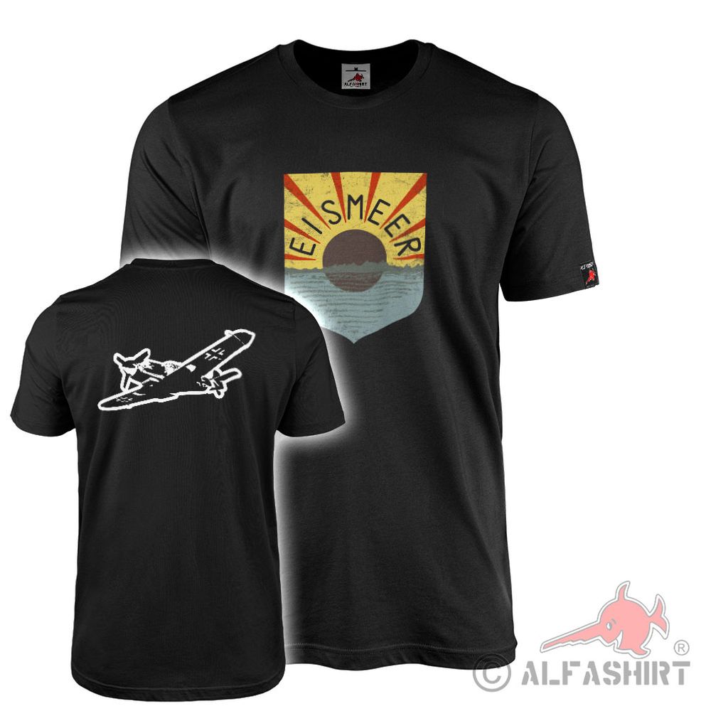 T-Shirt Jagdgeschwader 5 Luftwaffe Eismeer-Geschwader Wappen WH #43586