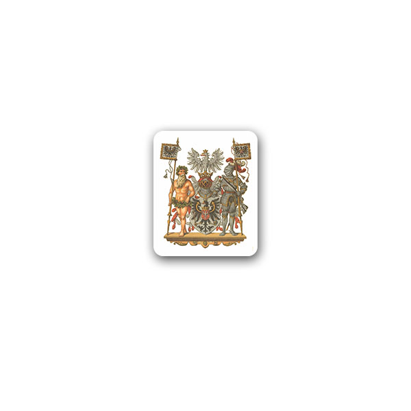 Aufkleber/Sticker Posen Preußische Provinz Großherzogtum Preußen 6x7cm A3192