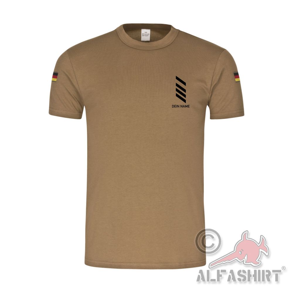 BW Tropics personalized Staff Corporal StGefr Bundeswehr rank #42549