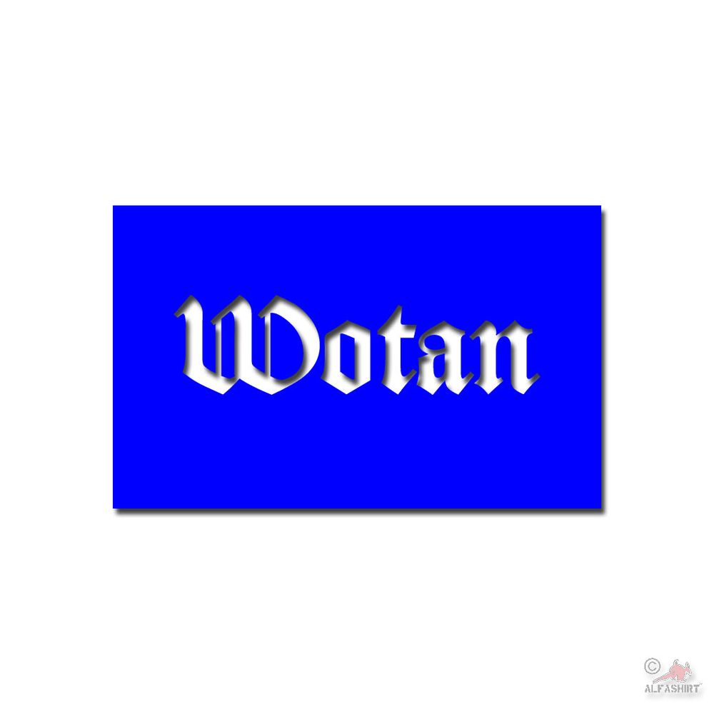 Varnishing template sticker Wotan stencil Stencil God Odin 30x8cm # A4912