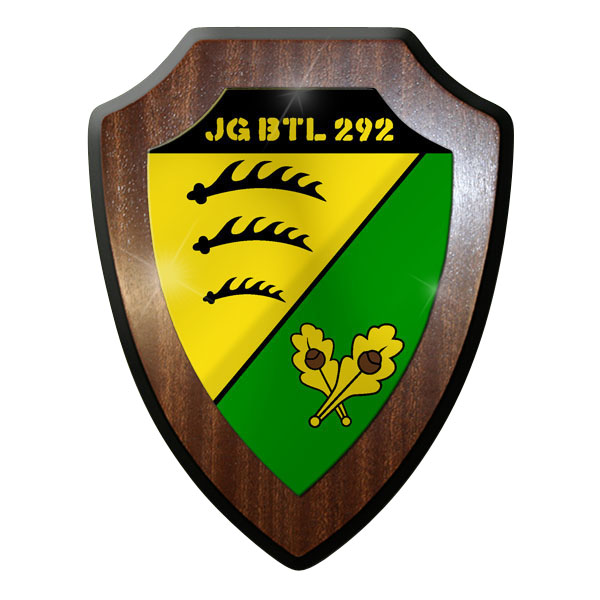 Wappenschild - Jägerbataillon 292 JgBtl Bundeswehr Abzeichen Emblem #9016