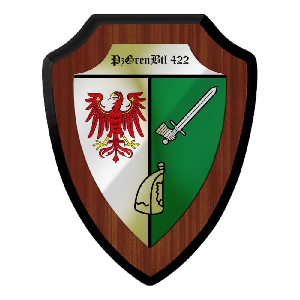 Wappenschild PzGrenBtl 422 Panzergrenadierbataillon Bundeswehr Brandenburg#47542