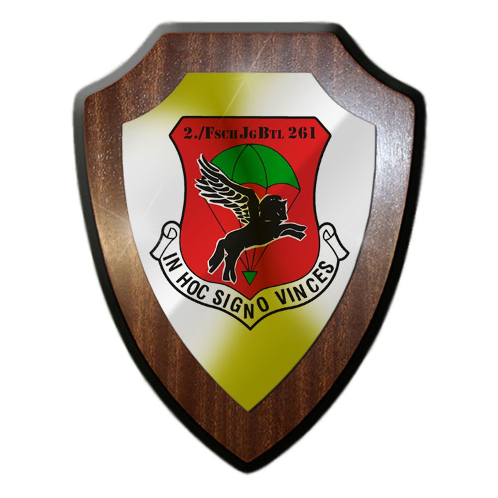 Wappenschild - 2 Kompanie FallschirmjägerBataillon 261 Fallschirmjäger #34485