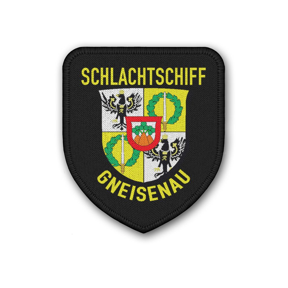 Patch 75x65 battleship Gneisenau German Navy # 34990