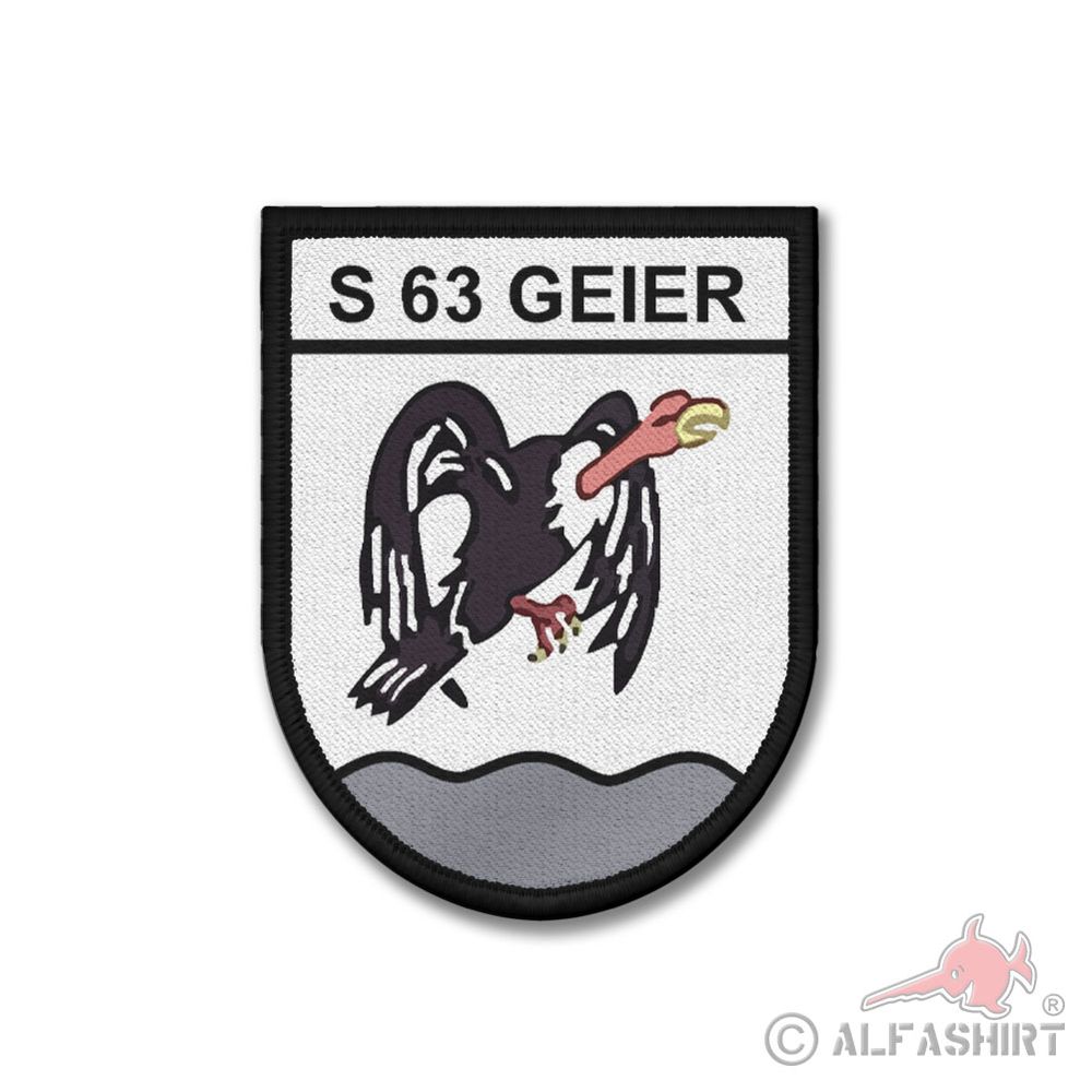 Patch 9x7cm Speedboat S63 Geier P6113 Marine Albatros Class 2 #44326