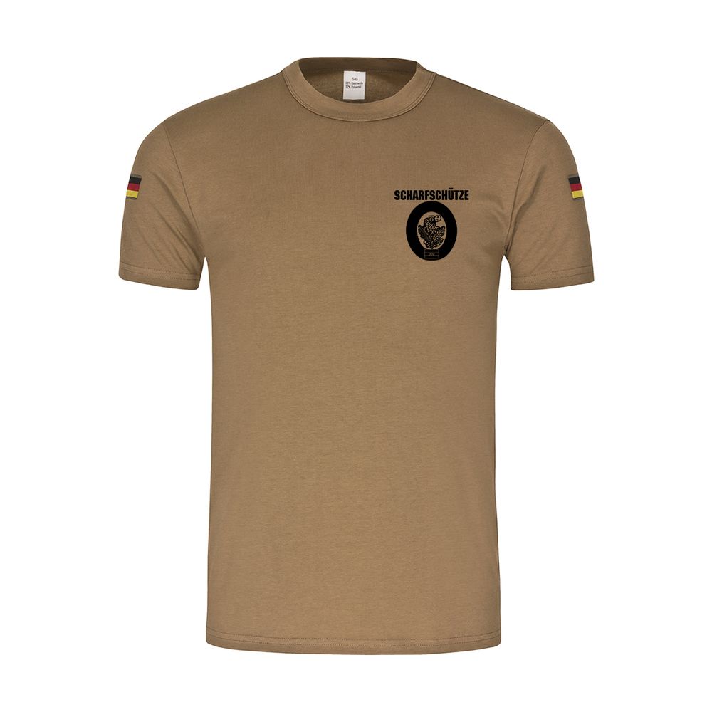 BW Tropen Fallschirmjäger Scharfschütze Sniper Abzeichen Tropenshirt #18585