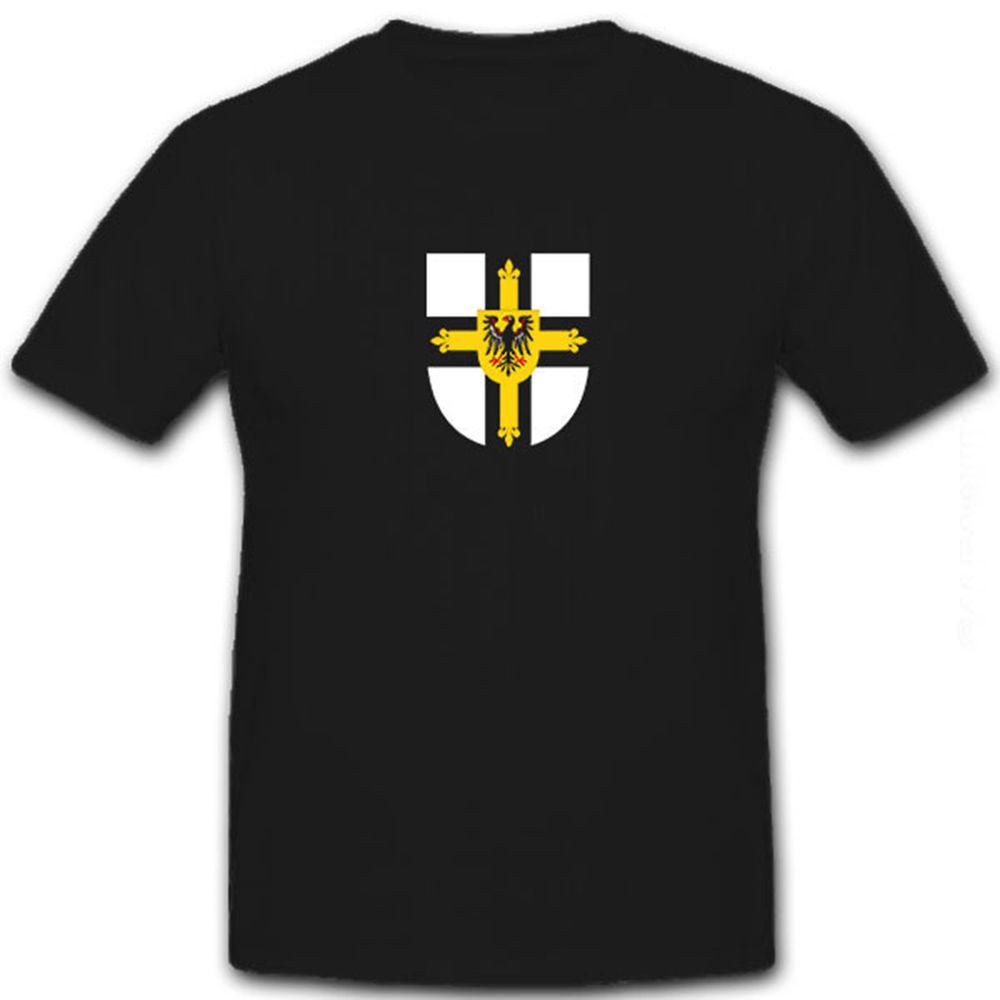 deutscher Orden Ritterorden Adler Kreuz Ritter Fahne Wappen - T Shirt #8575 