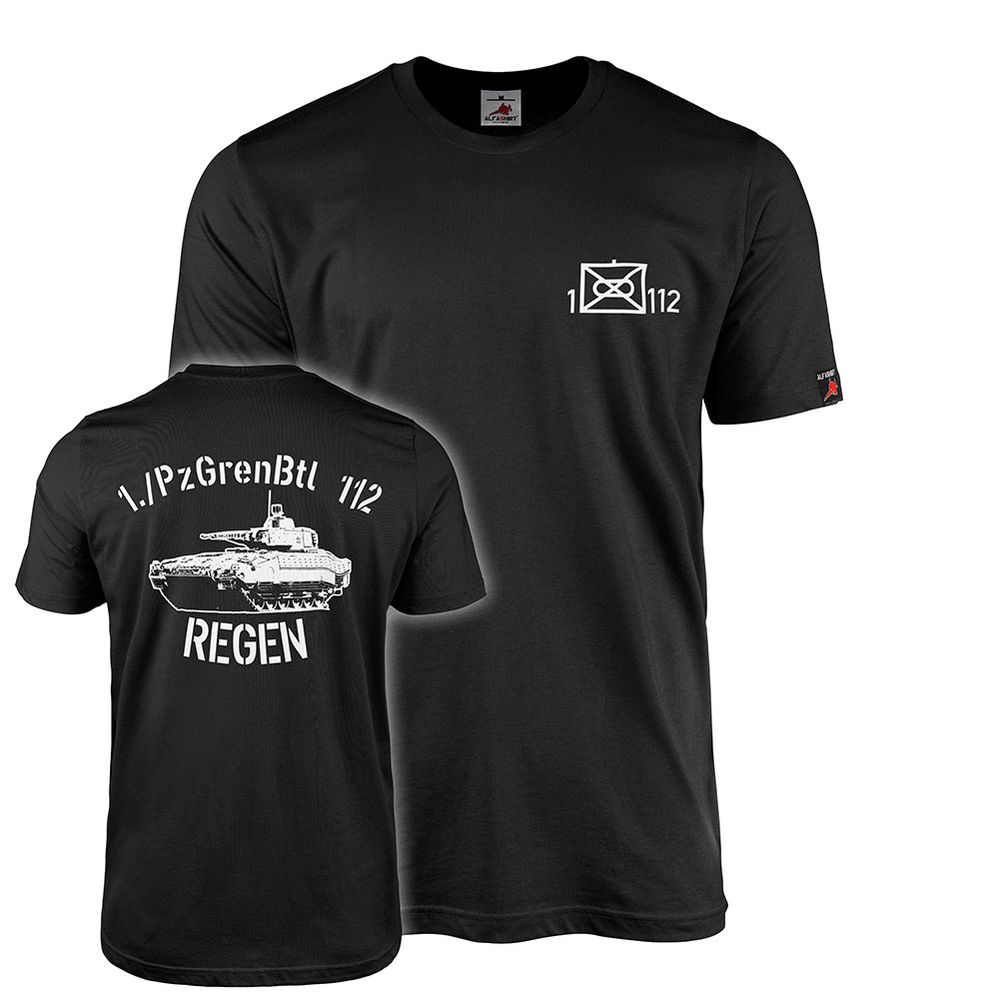 1 PzGrenBtl 112 Spz Puma Panzergrenadier Battalion Regen Company T-Shirt#46808