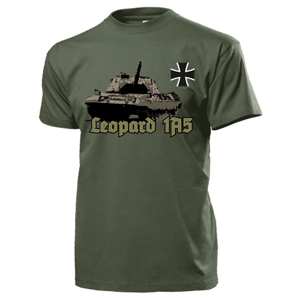 Leopard 1A5 Panzer Bundeswehr PzBtl Panzertruppe Leo1 - T Shirt #13721