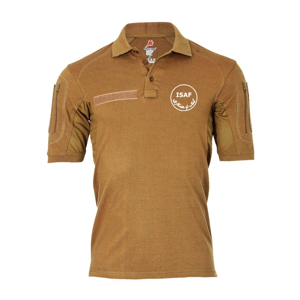 Tactical polo shirt Alfa - Isaf Nato BW Kabul Afghanistan Peacekeepers # 19280 Tactical polo shirt Alfa - Isaf Nato BW Kabul Afghanistan Peacekeepers # 19280