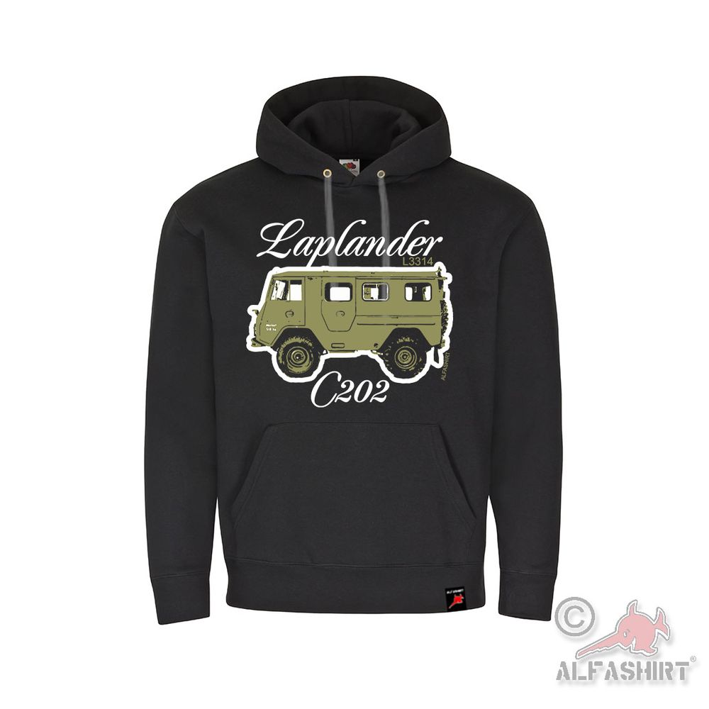 Hoodie Laplander C202 L3314 Schweden Geländewagen Valp Armee 4x4 T-Shirt#40915