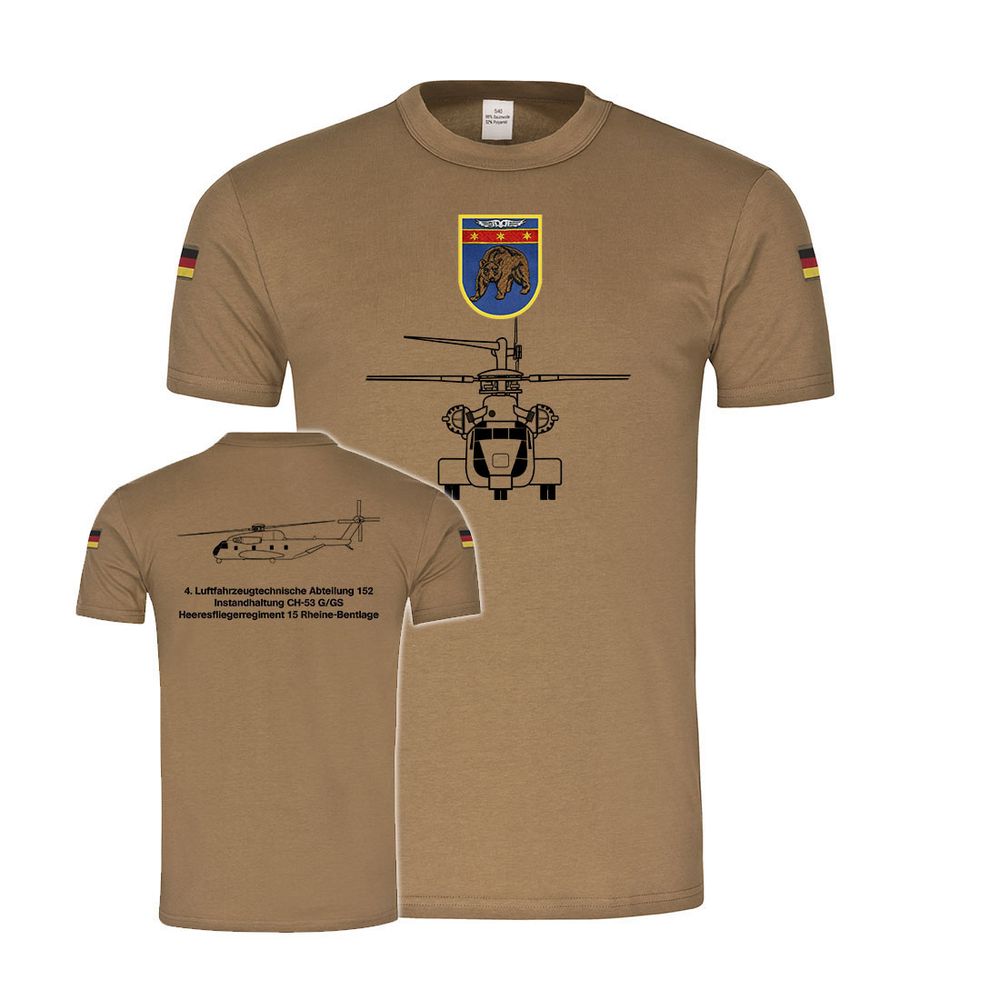 BW Tropen Army Aviation Regiment 15 Rheine-Bentlage Bundeswehr CH53 # 32033