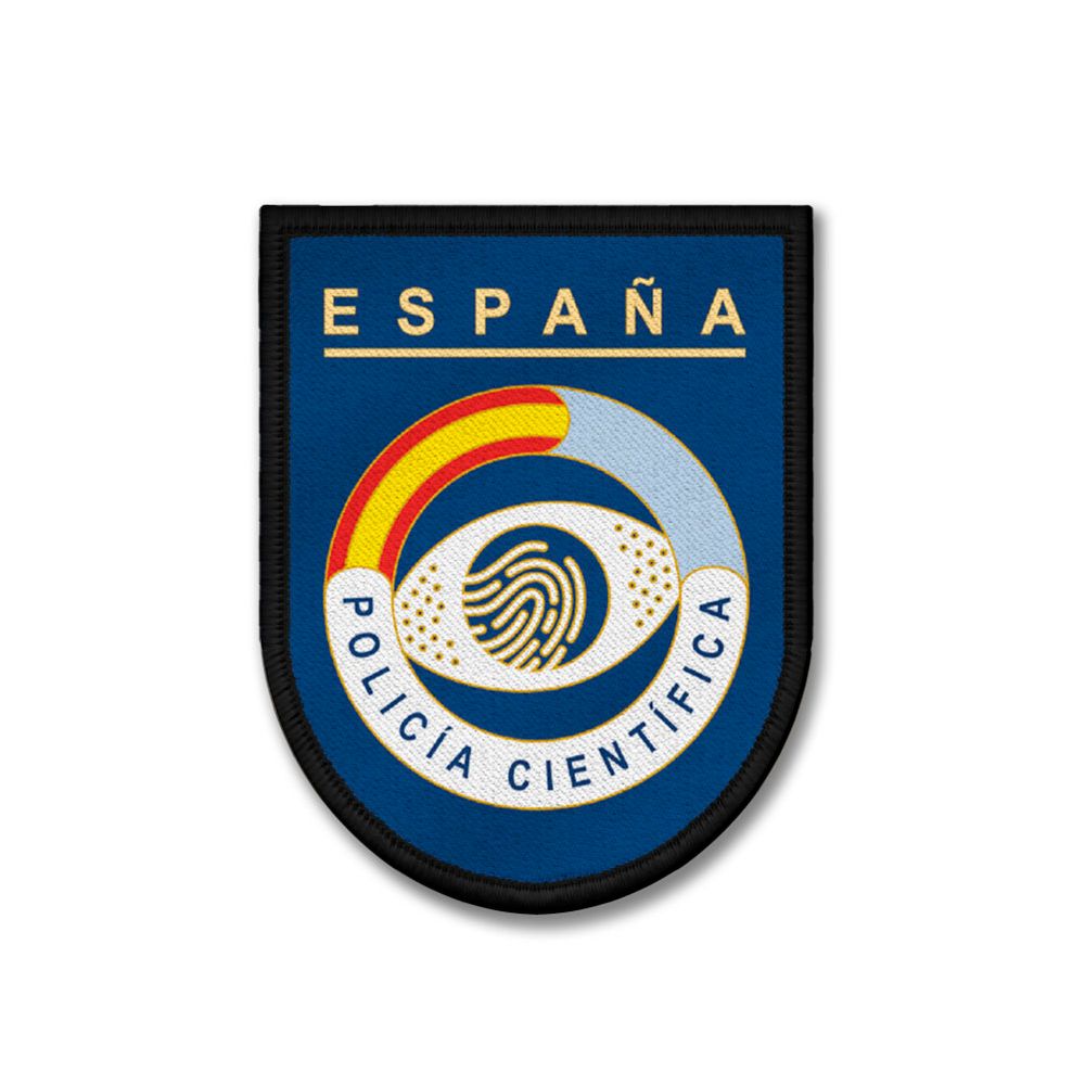 Patch Policía científica Spanien Abzeichen Wappen Aufnäher #46392