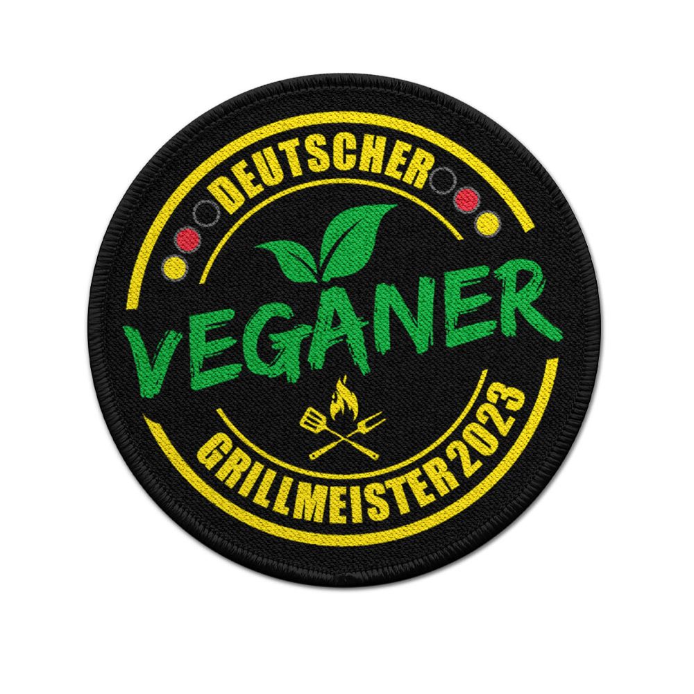 Patch Deutscher Veganer Grillmeister 2023 Grillen BBQ Meisterschaft #42249 Patch Deutscher Veganer Grillmeister 2023 Grillen BBQ Meisterschaft #42249