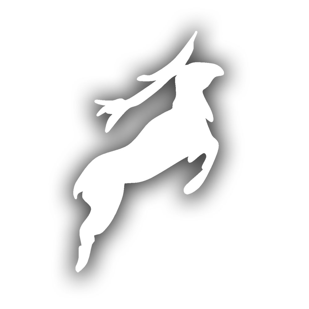 Hirsch 46 Infantry Division Inf Div jumping buck sticker 18x11cm # A5503