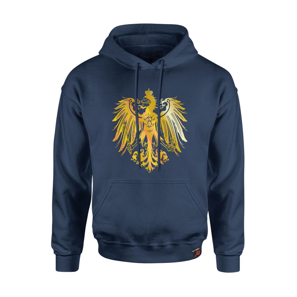Hoodie Preußen Adler Wappen  Fridericus Rex Reichsapfel Zepter König#45671
