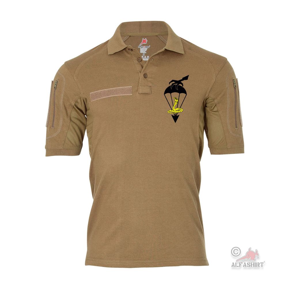 Tactical Polo Fallschirmjäger Bundeswehr Abzeichen Kralle Fallschirm #34971
