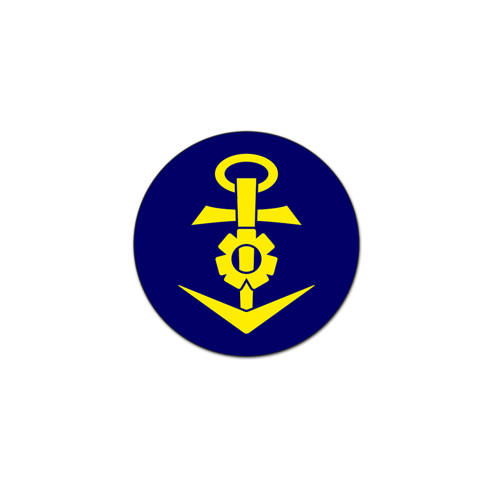 Bundeswehr career badge Marine Technical Service 5 cm #A6433