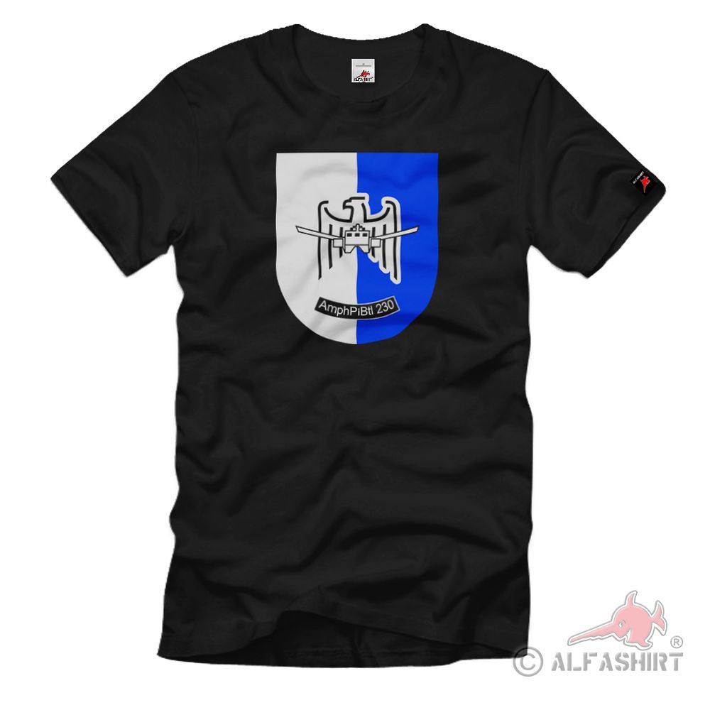 AmphPiBtl 230 Typ 2 Amphibisches Pionier Bataillon 230 BW Pio - T Shirt #17227