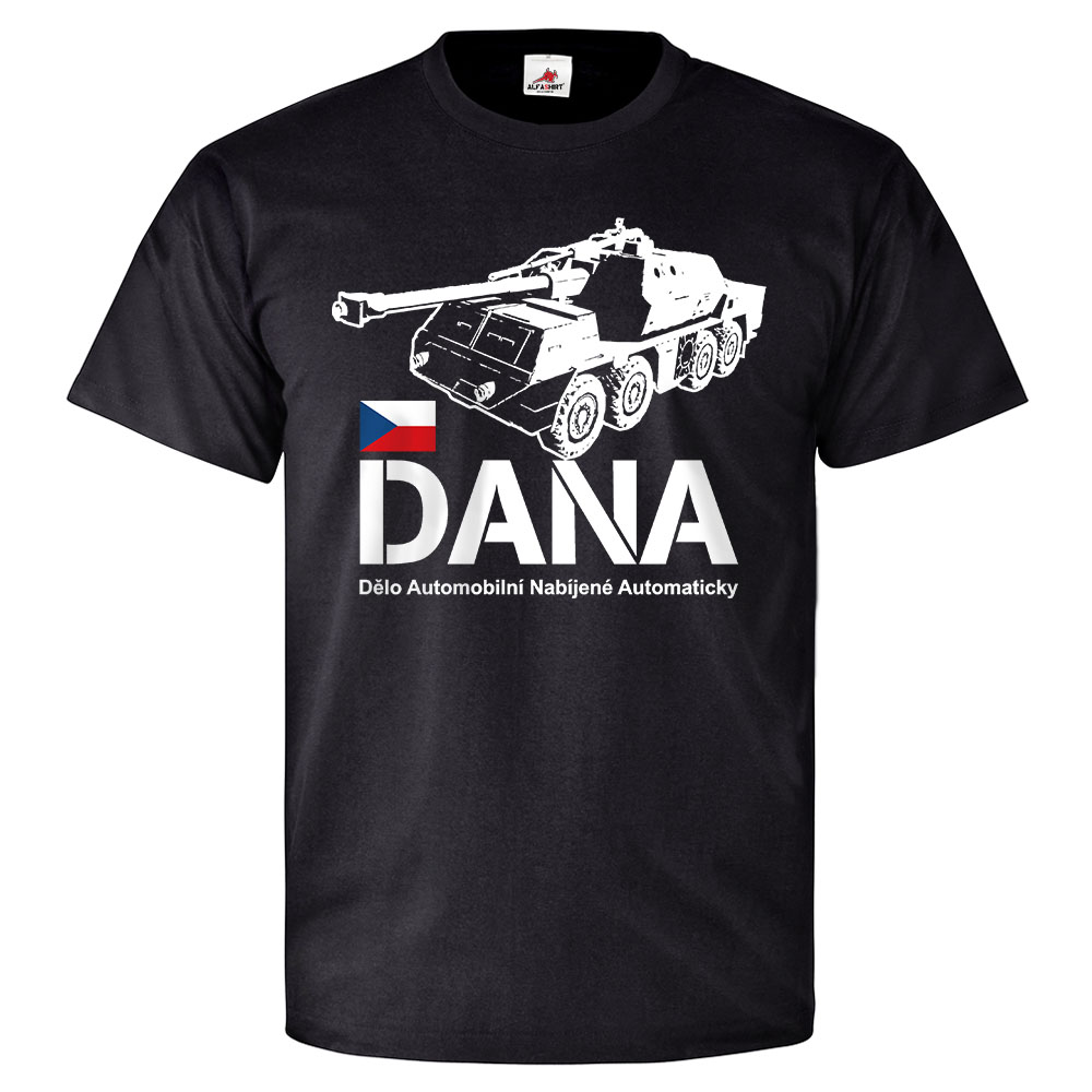 DANA gun Czech Republic 152mm Howitzer Wheel Tank CZ Delo - T Shirt # 25736