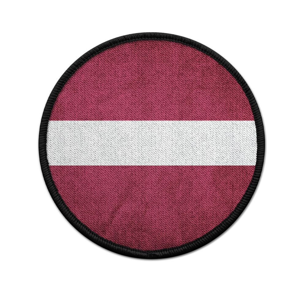 Patch Lettland Republic Latvia Riga Nordeuropa Latvian Abzeichen Aufnäher #20609