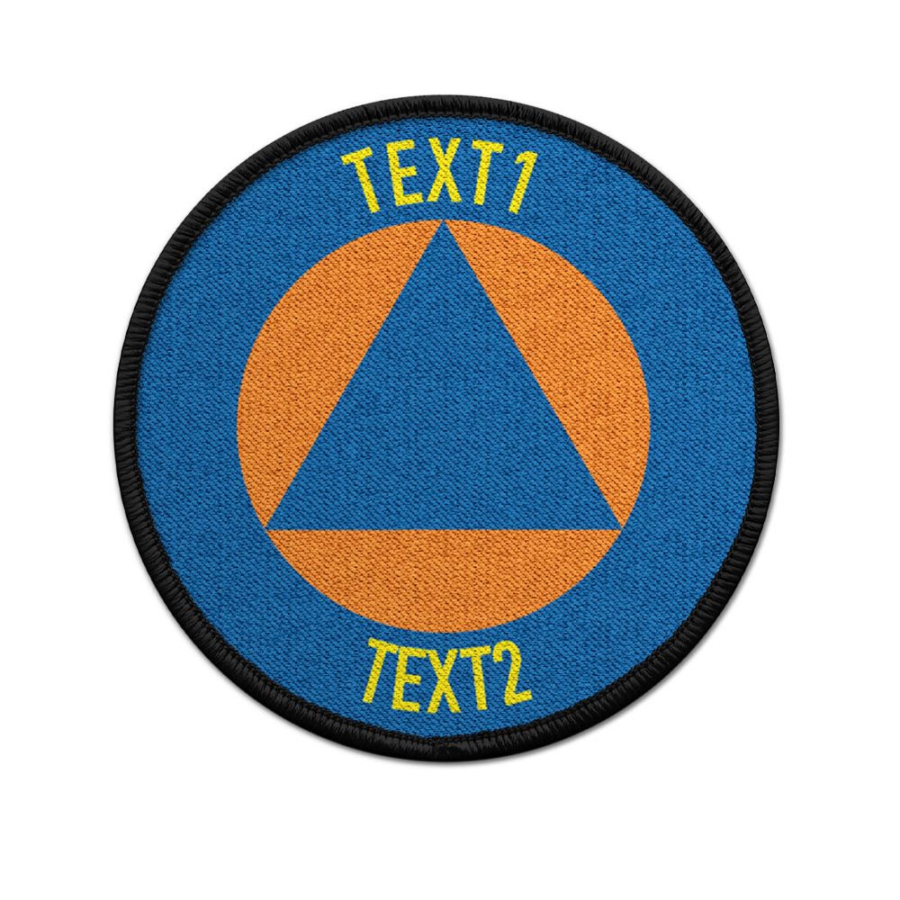 Patch 7,5cm personalisierbar KATS Bevölkerungsschutz Zivilschutz Medical #47266