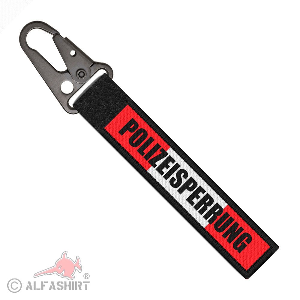 Tactical Keychain Police Barrier Barrier Tape Police Barrier # 37999